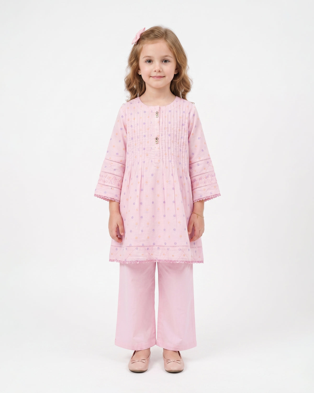 Eminent Girls' Essentials Printed 2Pc Suit, Girls Shalwar Kameez, Eminent, Chase Value