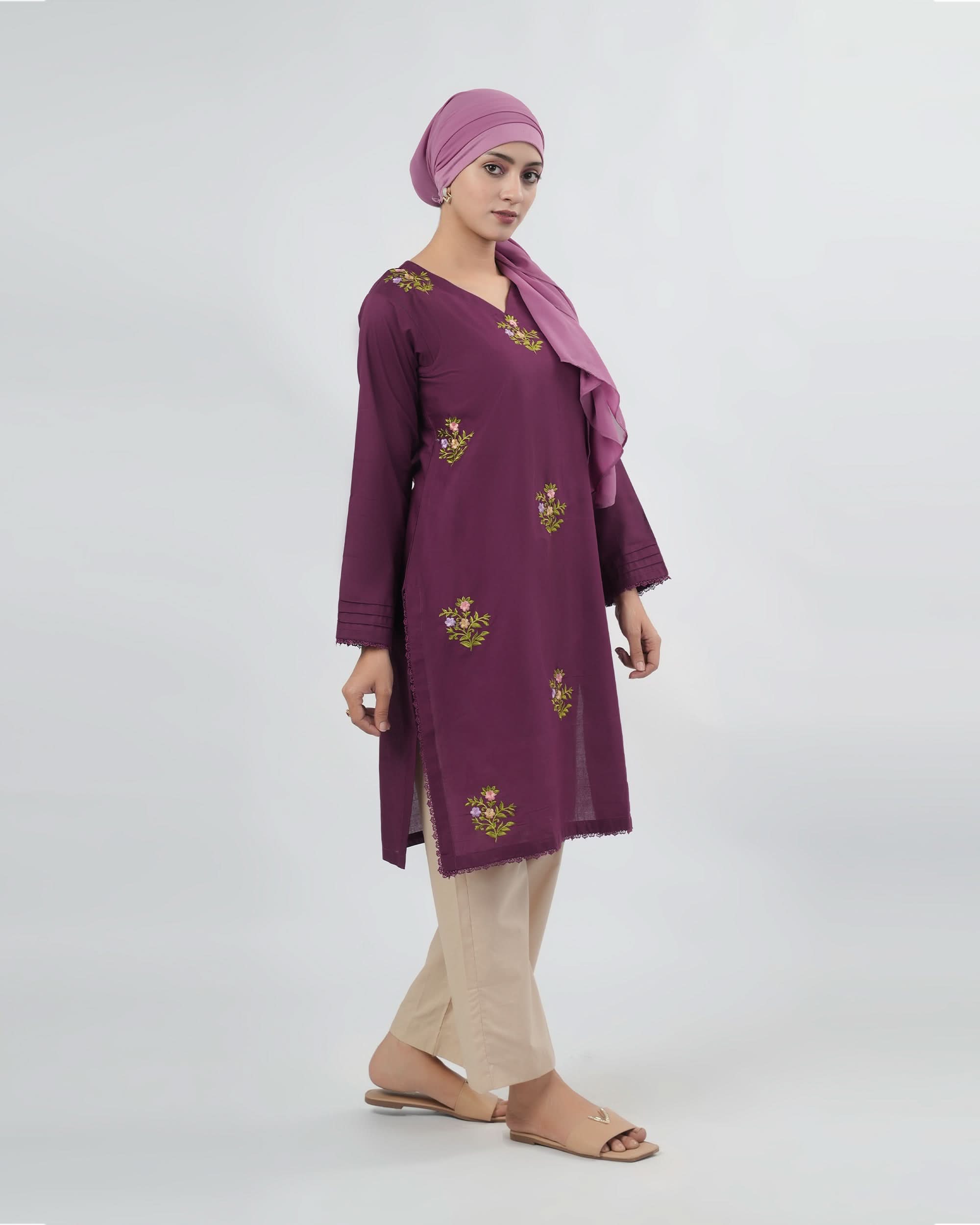 Valuables Women's Embroidered Kurti, Women Ready Kurtis, Chase Value, Chase Value