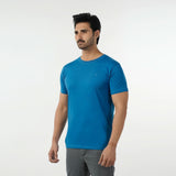 Eminent Men's Round Neck Half Sleeves T-Shirt - Mid Blue, Men's T-Shirts & Polos, Eminent, Chase Value