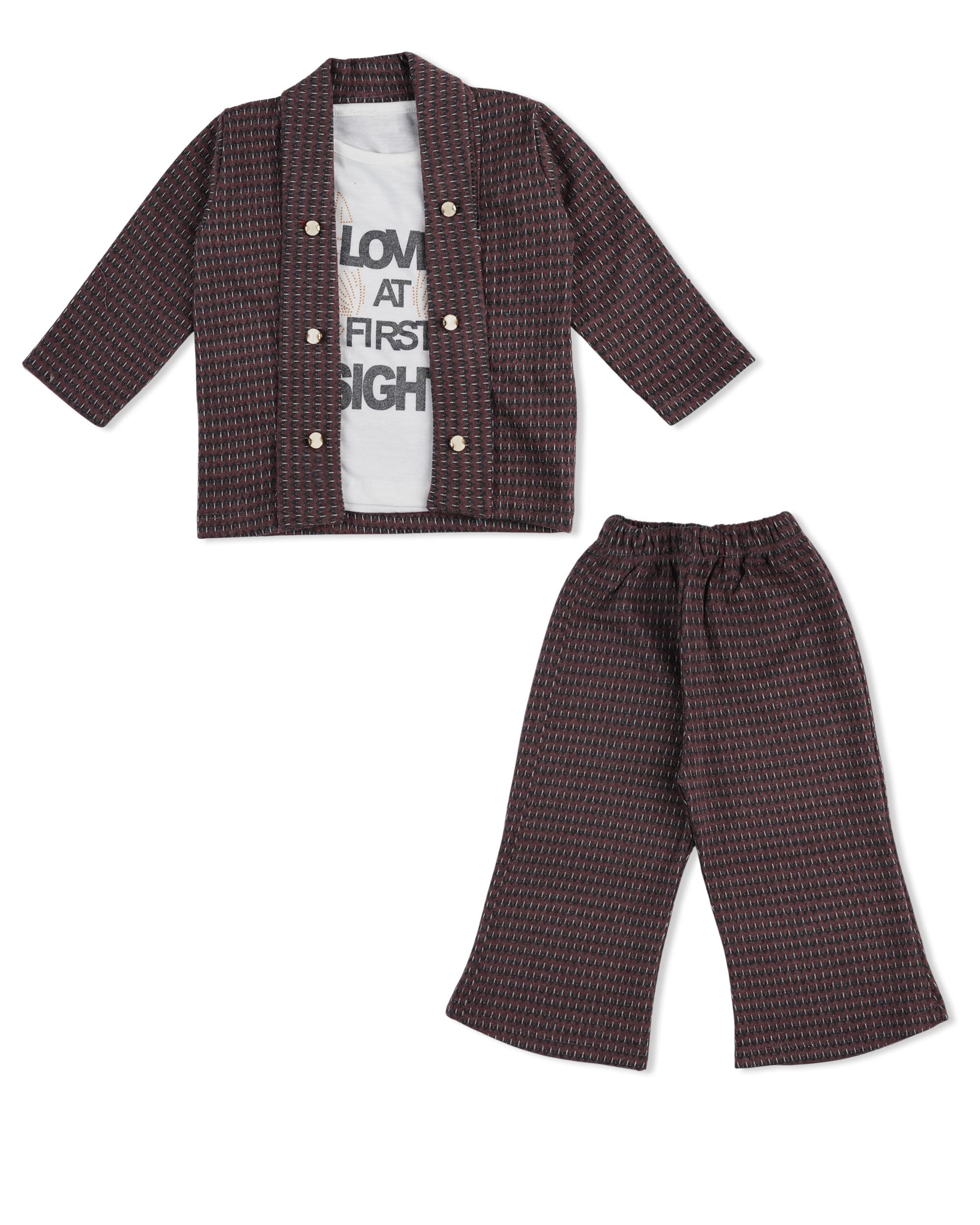 Valuables Girls Pajama 3pc Suit, Girls Full Sleeves Suit, Chase Value, Chase Value