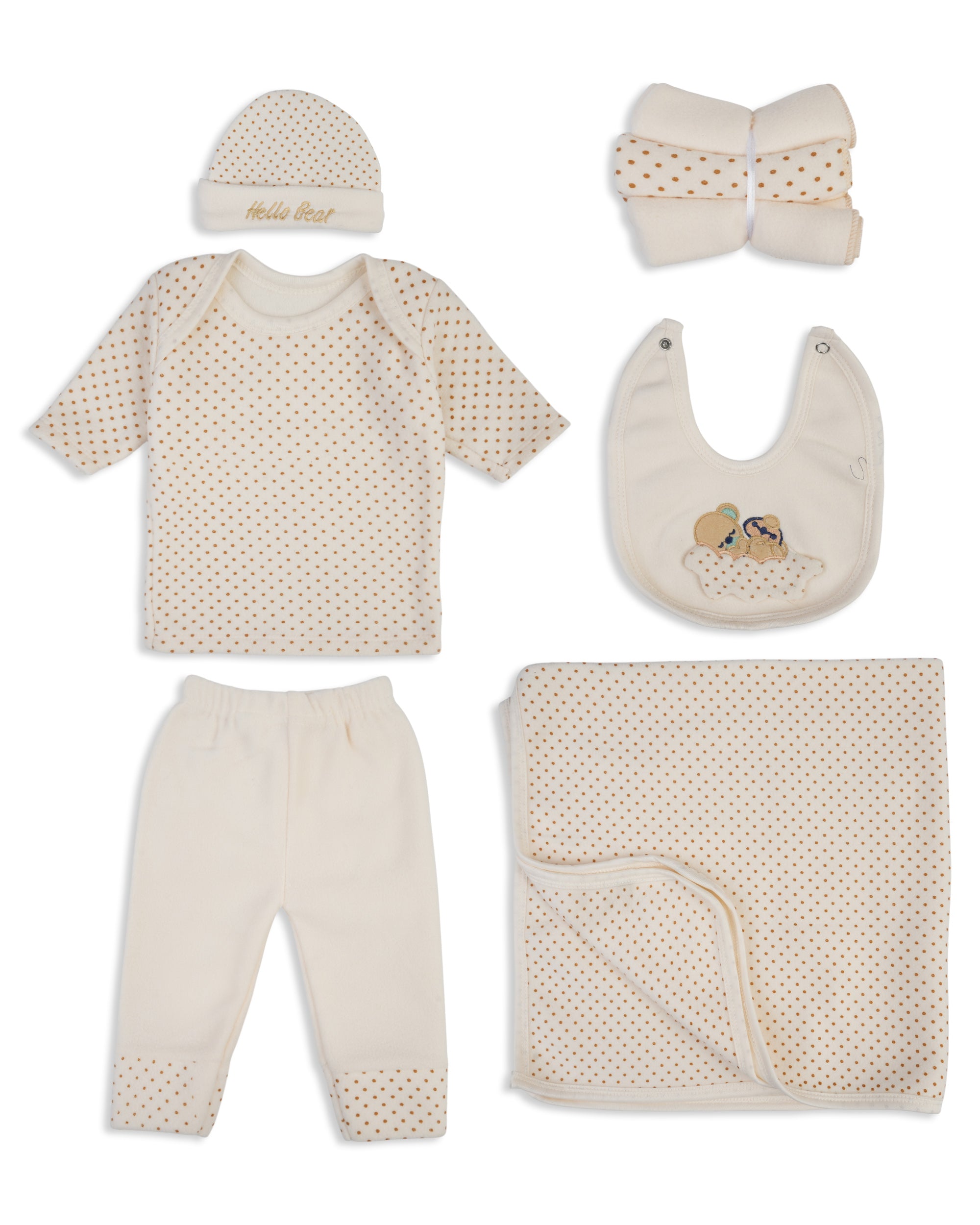 Newborn 9-Piece Hanger Set – Cloud, Newborn Gift Set, Chase Value, Chase Value