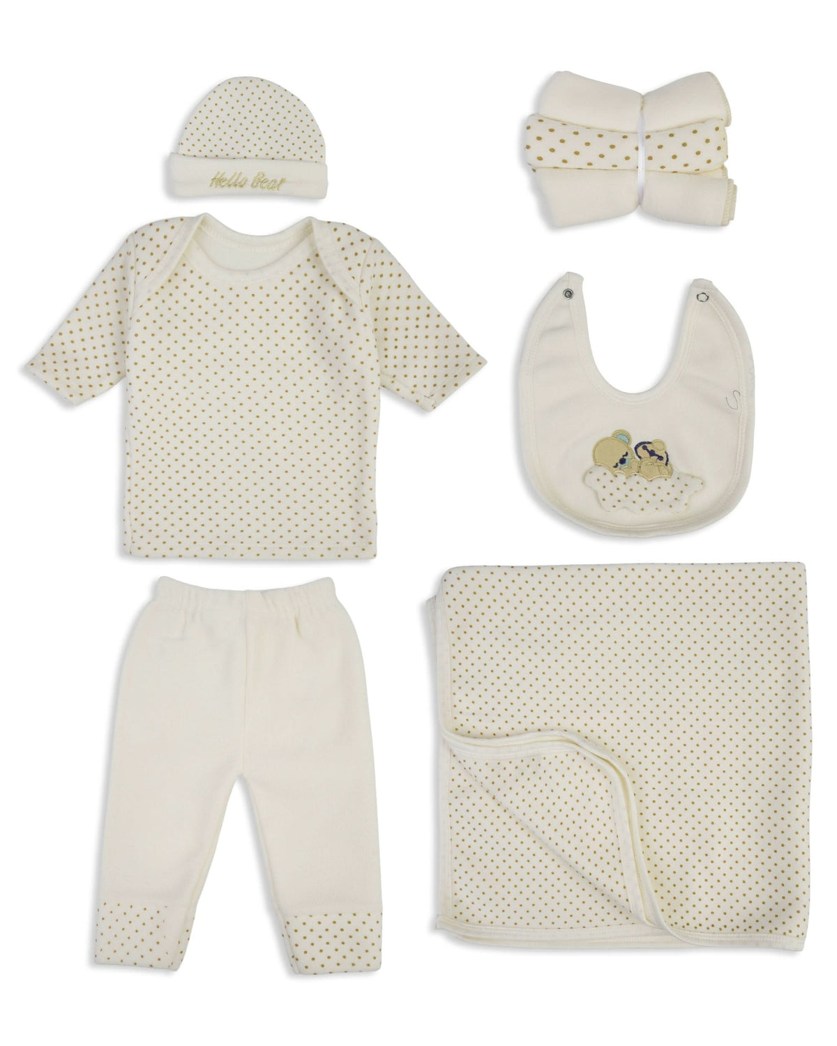 Newborn 9-Piece Hanger Set – Cloud, Newborn Gift Set, Chase Value, Chase Value