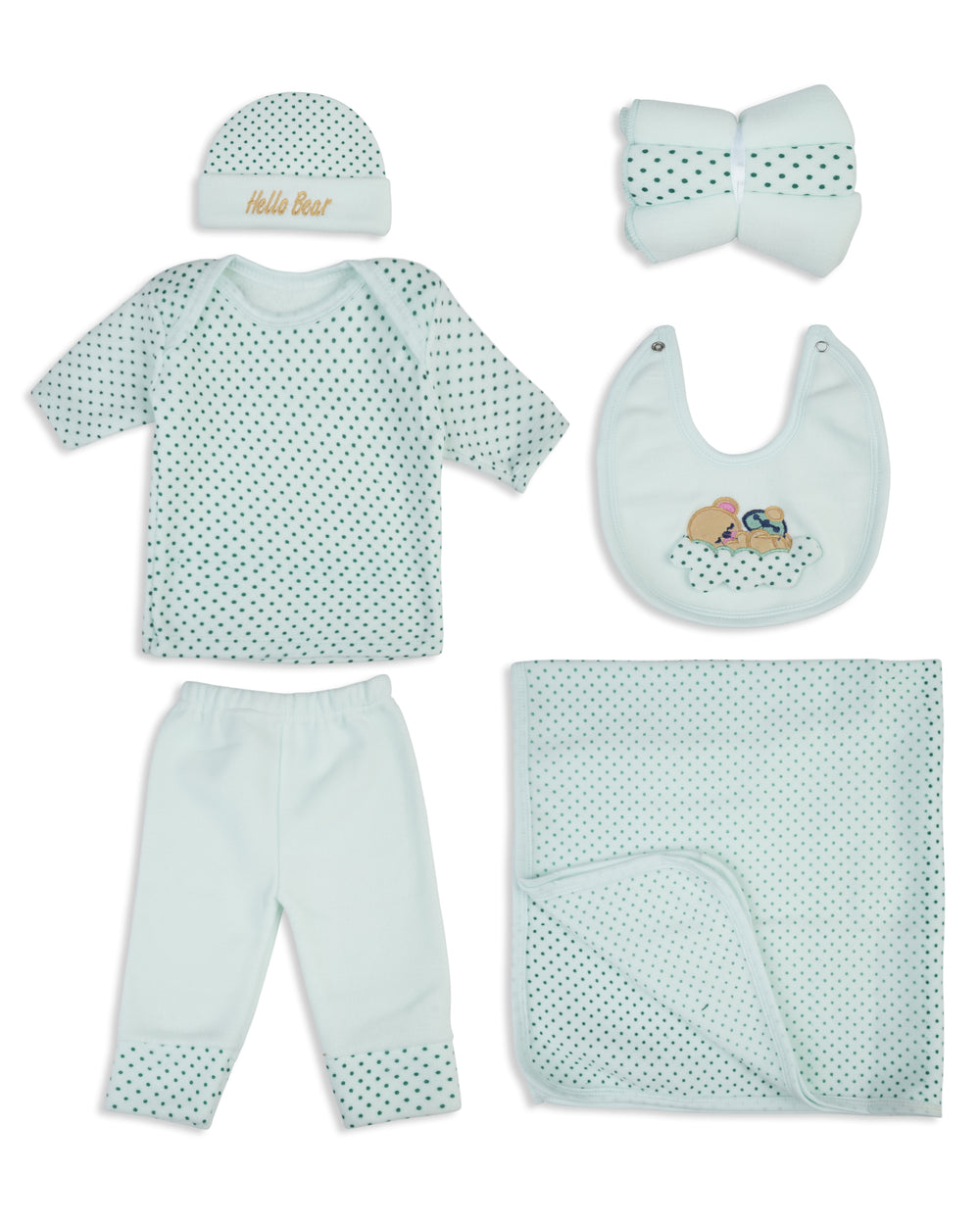 Newborn 9-Piece Hanger Set – Cloud, Newborn Gift Set, Chase Value, Chase Value