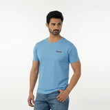 Eminent Men's Round Neck Half Sleeves T-Shirt - Pacific, Men's T-Shirts & Polos, Eminent, Chase Value