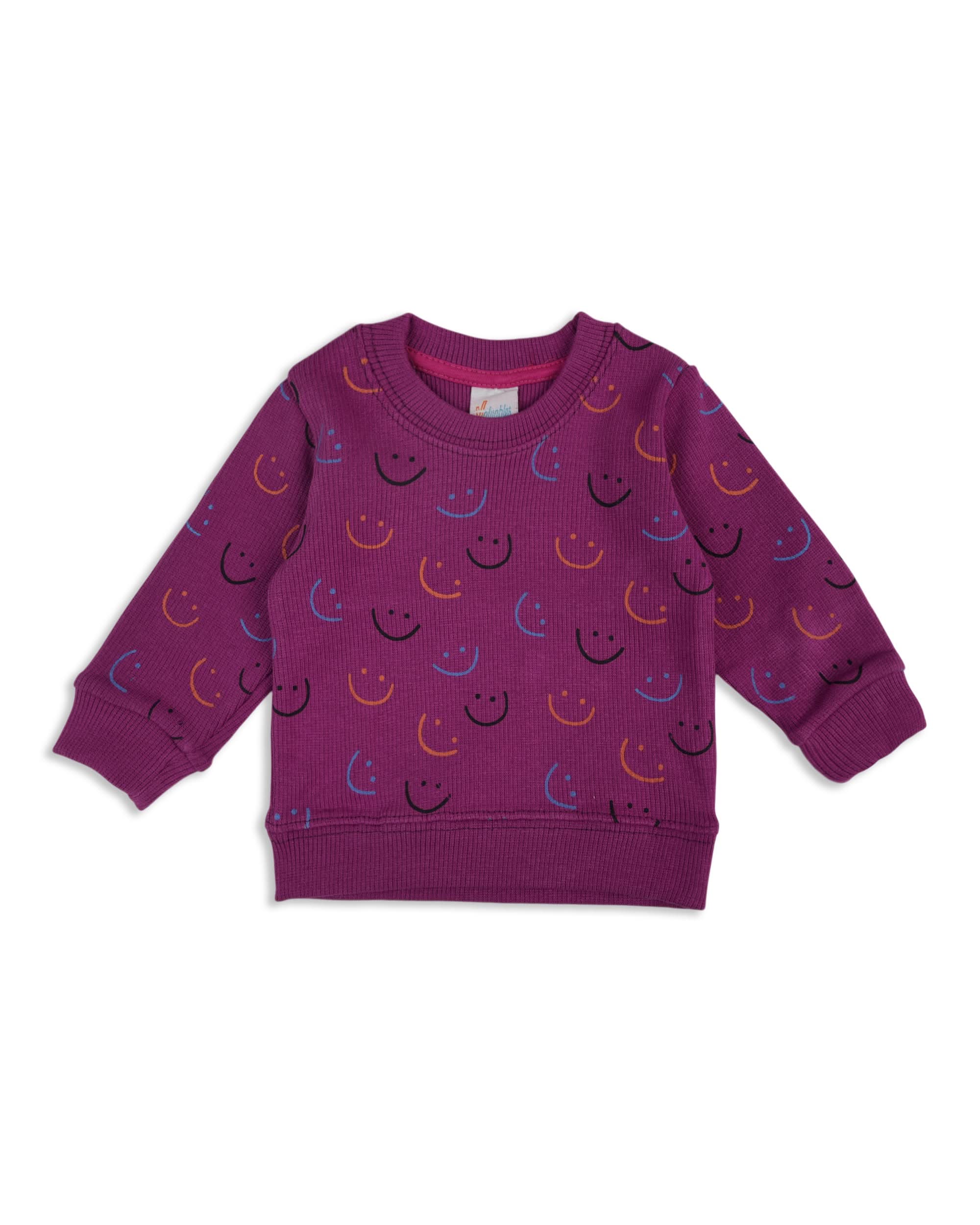 Valuables Newborn Girls Sweat Shirt, Newborn Girls Winterwear, Chase Value, Chase Value