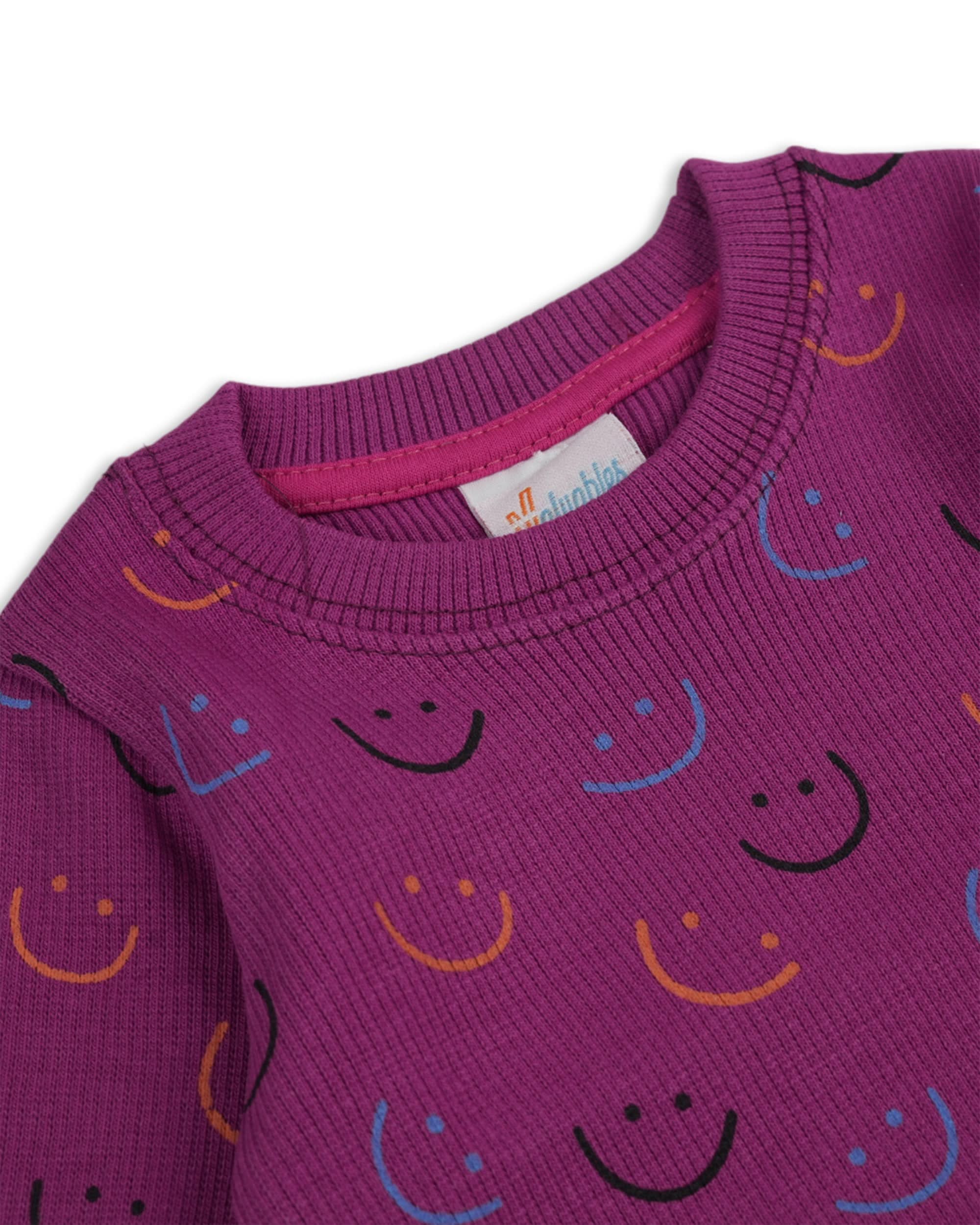 Valuables Newborn Girls Sweat Shirt, Newborn Girls Winterwear, Chase Value, Chase Value