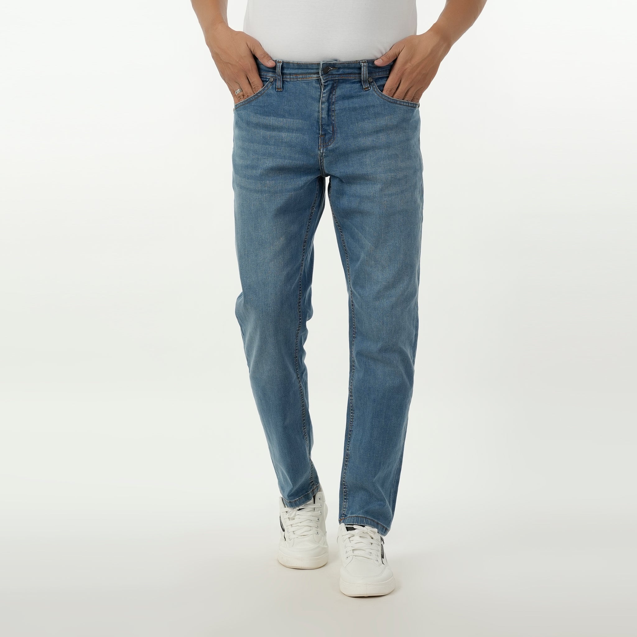 Eminent Men's Denim Regular Fit Pant - Light Blue, Men's Casual Pants & Jeans, Eminent, Chase Value
