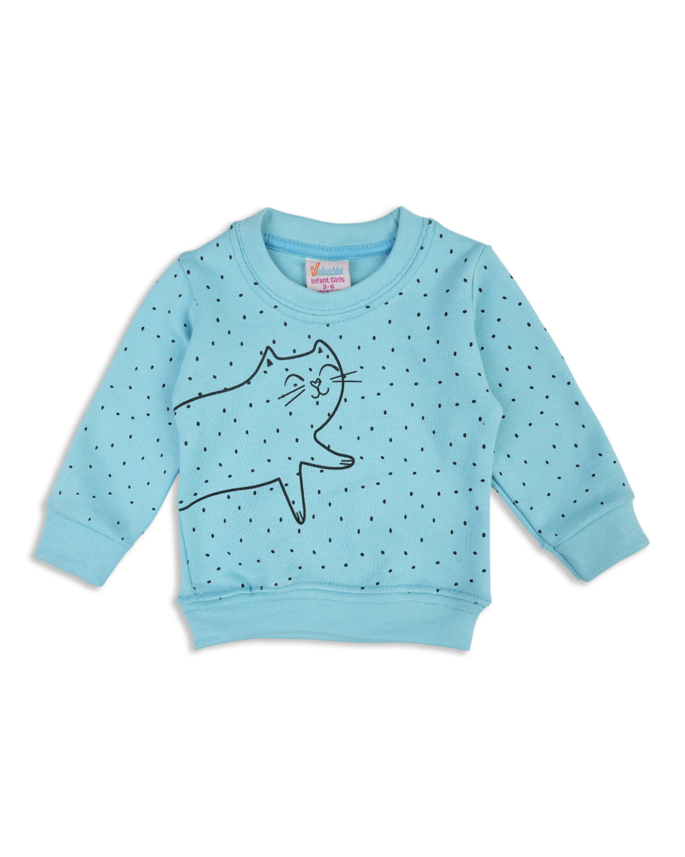 Valuables Newborn Girls Sweat Shirt, Newborn Girls Winterwear, Chase Value, Chase Value