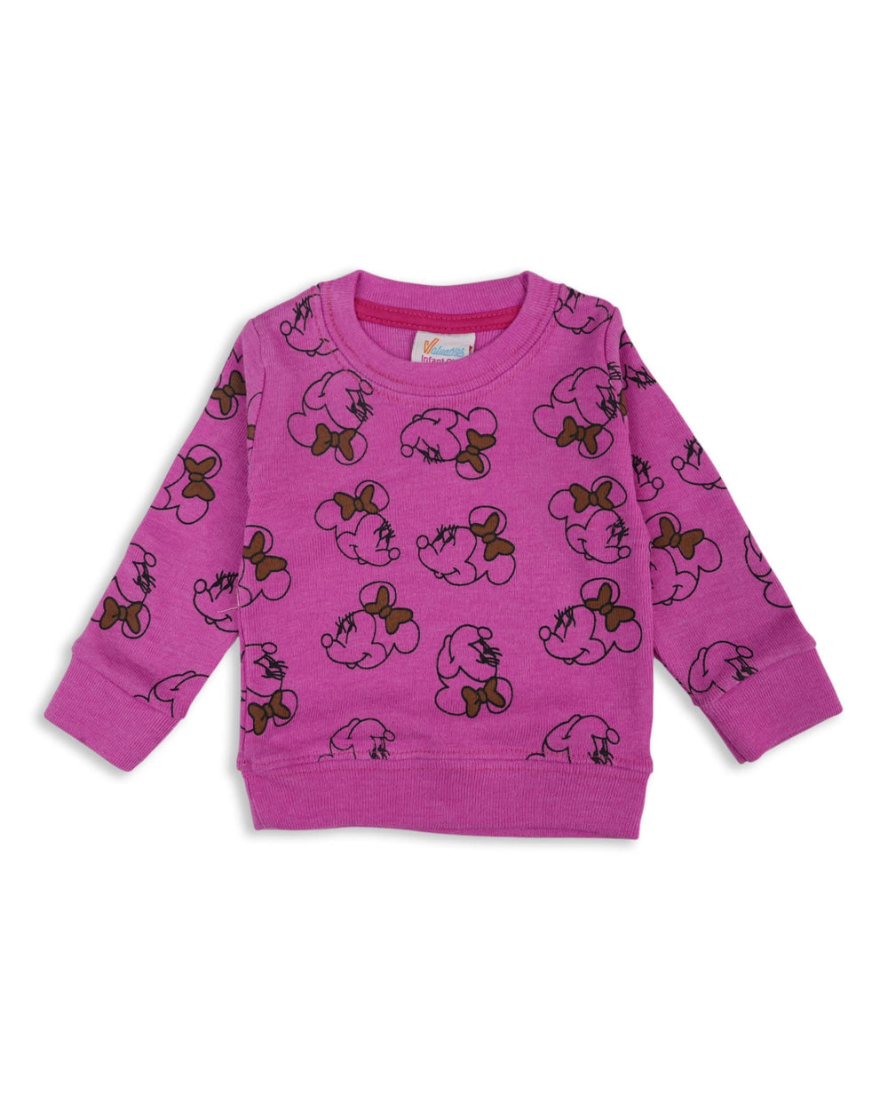 Valuables Newborn Girls Sweat Shirt, Newborn Girls Winterwear, Chase Value, Chase Value