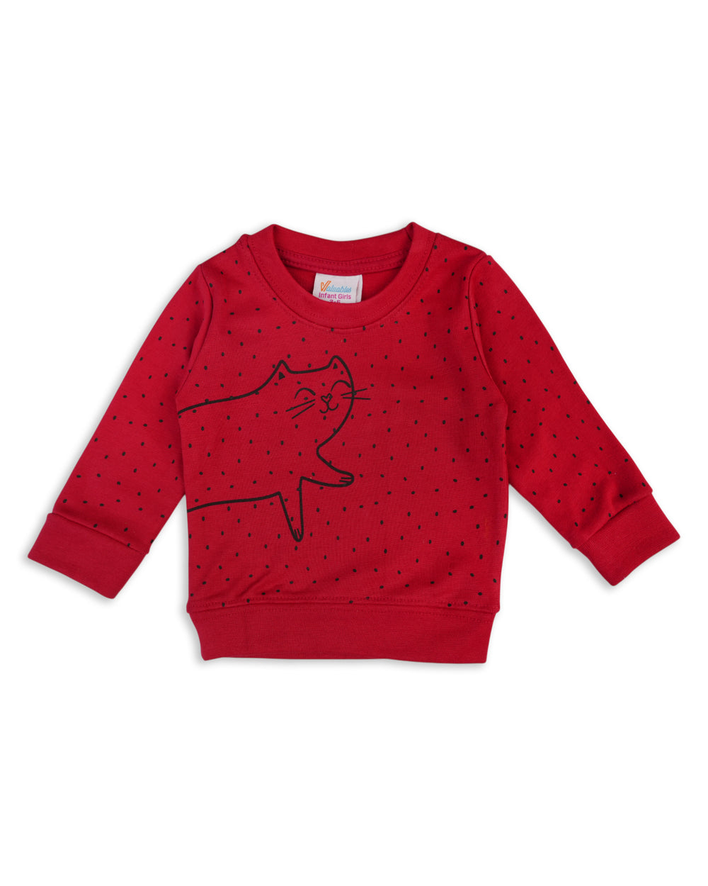 Valuables Newborn Girls Sweat Shirt, Newborn Girls Winterwear, Chase Value, Chase Value