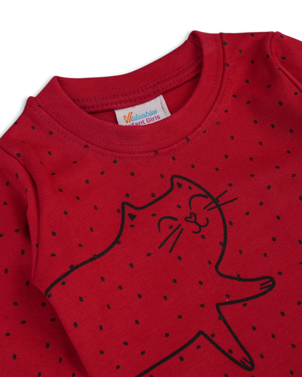 Valuables Newborn Girls Sweat Shirt, Newborn Girls Winterwear, Chase Value, Chase Value