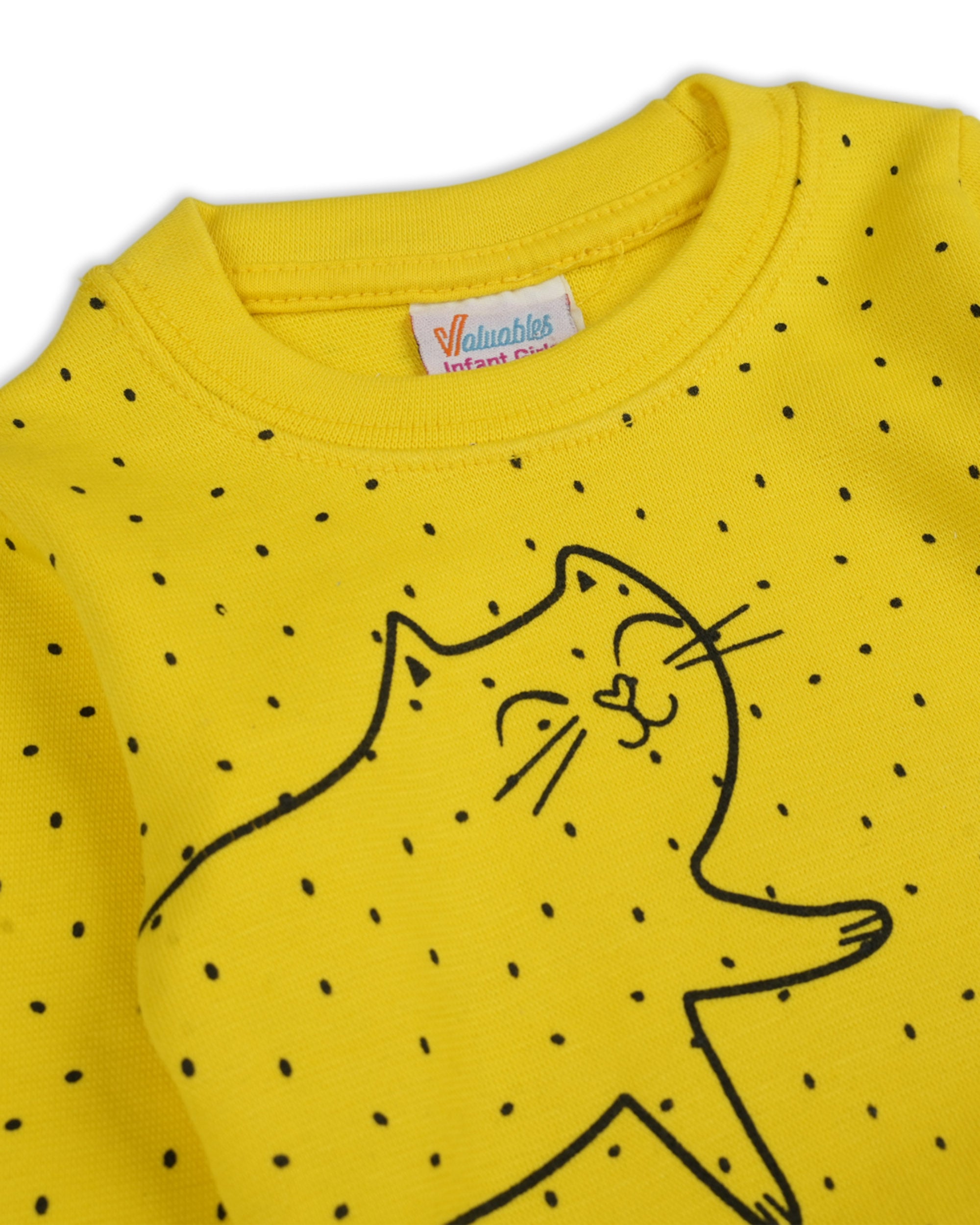 Valuables Newborn Girls Sweat Shirt, Newborn Girls Winterwear, Chase Value, Chase Value