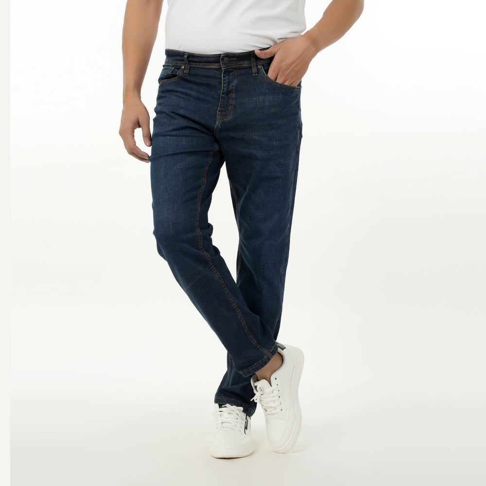 Eminent Men's Denim Regular Fit Pant - Dark Blue, Men's Casual Pants & Jeans, Eminent, Chase Value