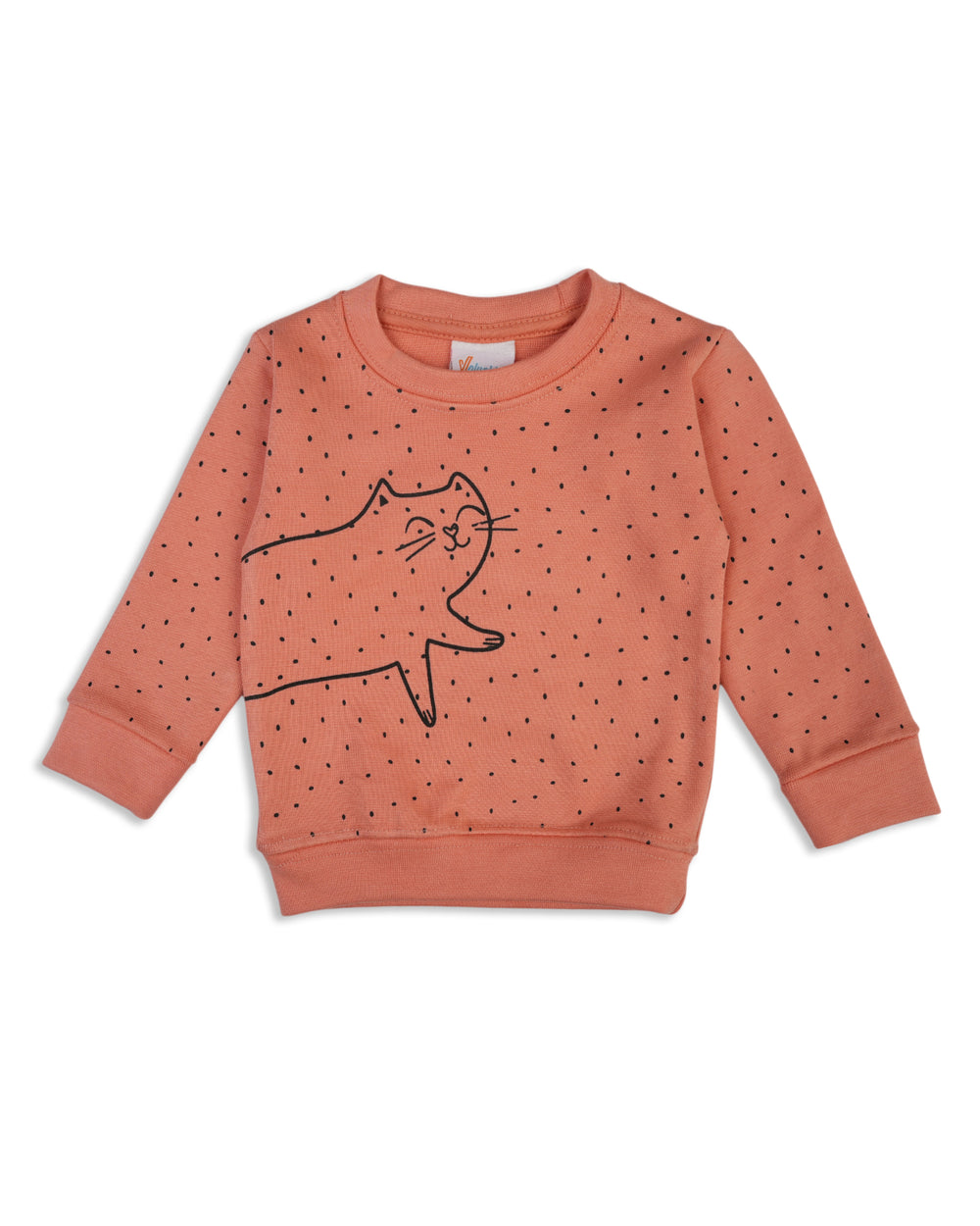 Valuables Newborn Girls Sweat Shirt, Newborn Girls Winterwear, Chase Value, Chase Value