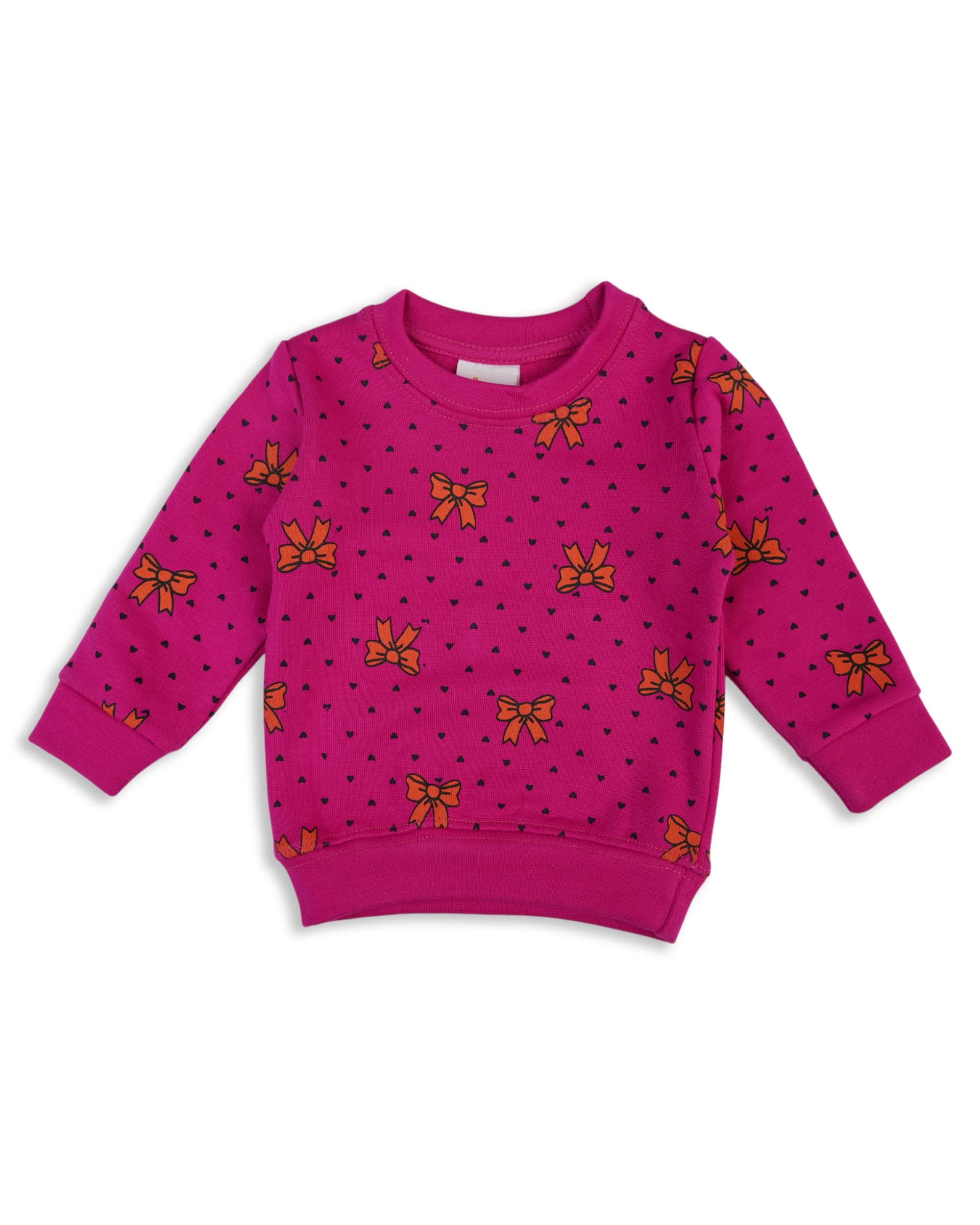 Valuables Newborn Girls Sweat Shirt, Newborn Girls Winterwear, Chase Value, Chase Value