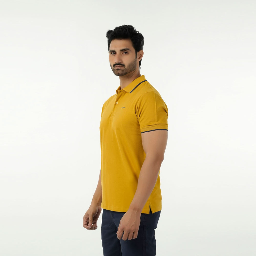 Eminent Men's Polo Half Sleeves T-Shirt - Mustard, Men's T-Shirts & Polos, Eminent, Chase Value