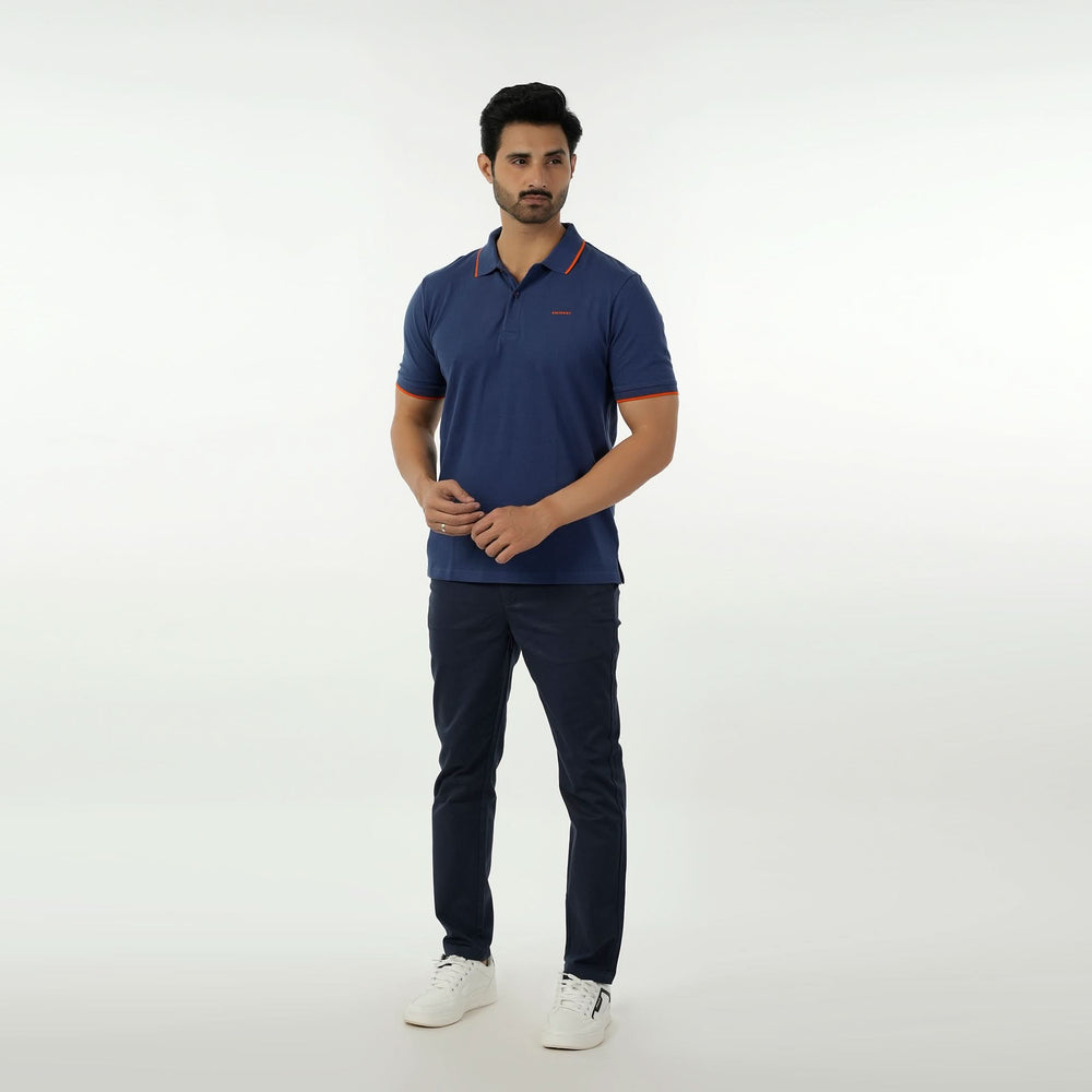 Eminent Men's Polo Half Sleeves T-Shirt - Navy Blue, Men's T-Shirts & Polos, Eminent, Chase Value