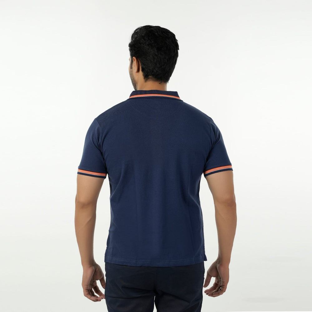 Eminent Men's Polo Half Sleeves T-Shirt - Navy Blue, Men's T-Shirts & Polos, Eminent, Chase Value