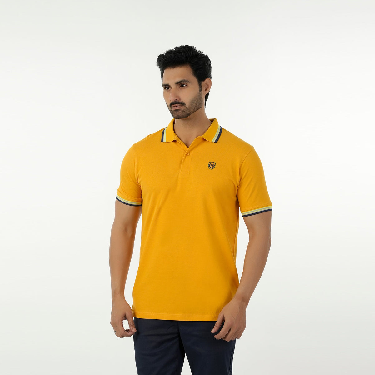 Eminent Men's Polo Half Sleeves T-Shirt - Mustard, Men's T-Shirts & Polos, Eminent, Chase Value