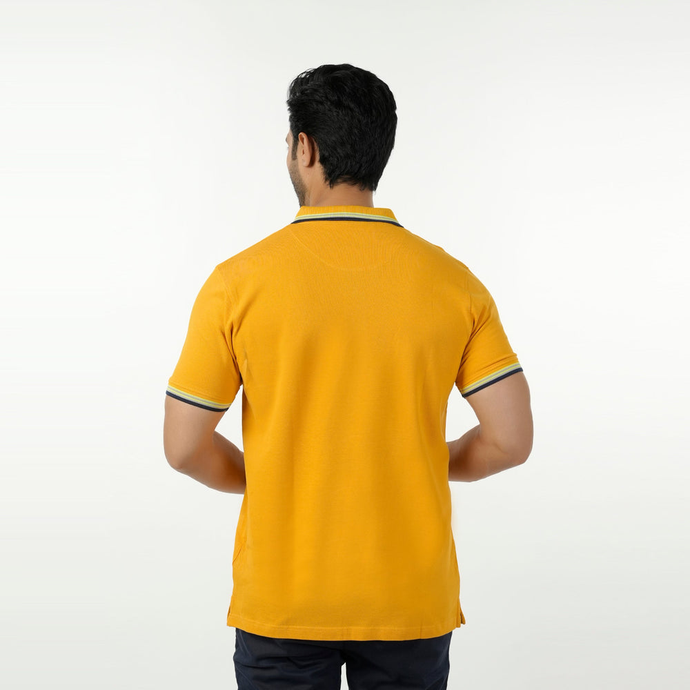 Eminent Men's Polo Half Sleeves T-Shirt - Mustard, Men's T-Shirts & Polos, Eminent, Chase Value
