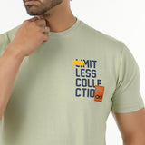 Eminent Men's Round Neck Half Sleeves T-Shirt - Laurel Green, Men's T-Shirts & Polos, Eminent, Chase Value