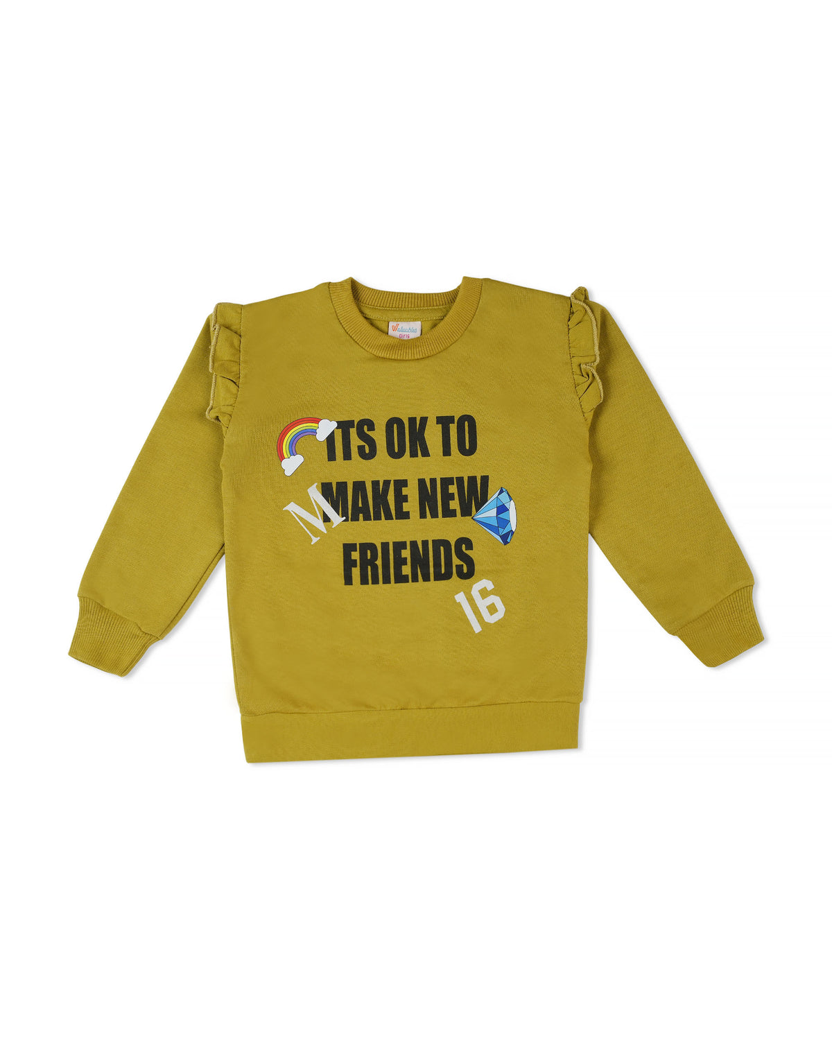 Valuables Girls Sweat Shirt, Girls Hoodies & Sweat Shirts, Chase Value, Chase Value