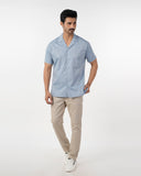 Eminent Men's Casual Half Sleeves Shirt - Blue, Men's Shirts, Eminent, Chase Value