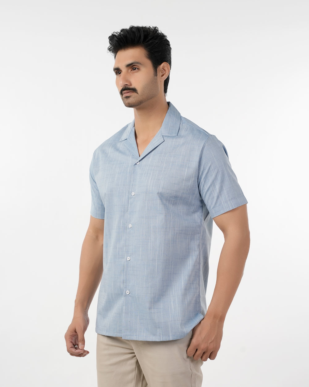 Eminent Men's Casual Half Sleeves Shirt - Blue, Men's Shirts, Eminent, Chase Value