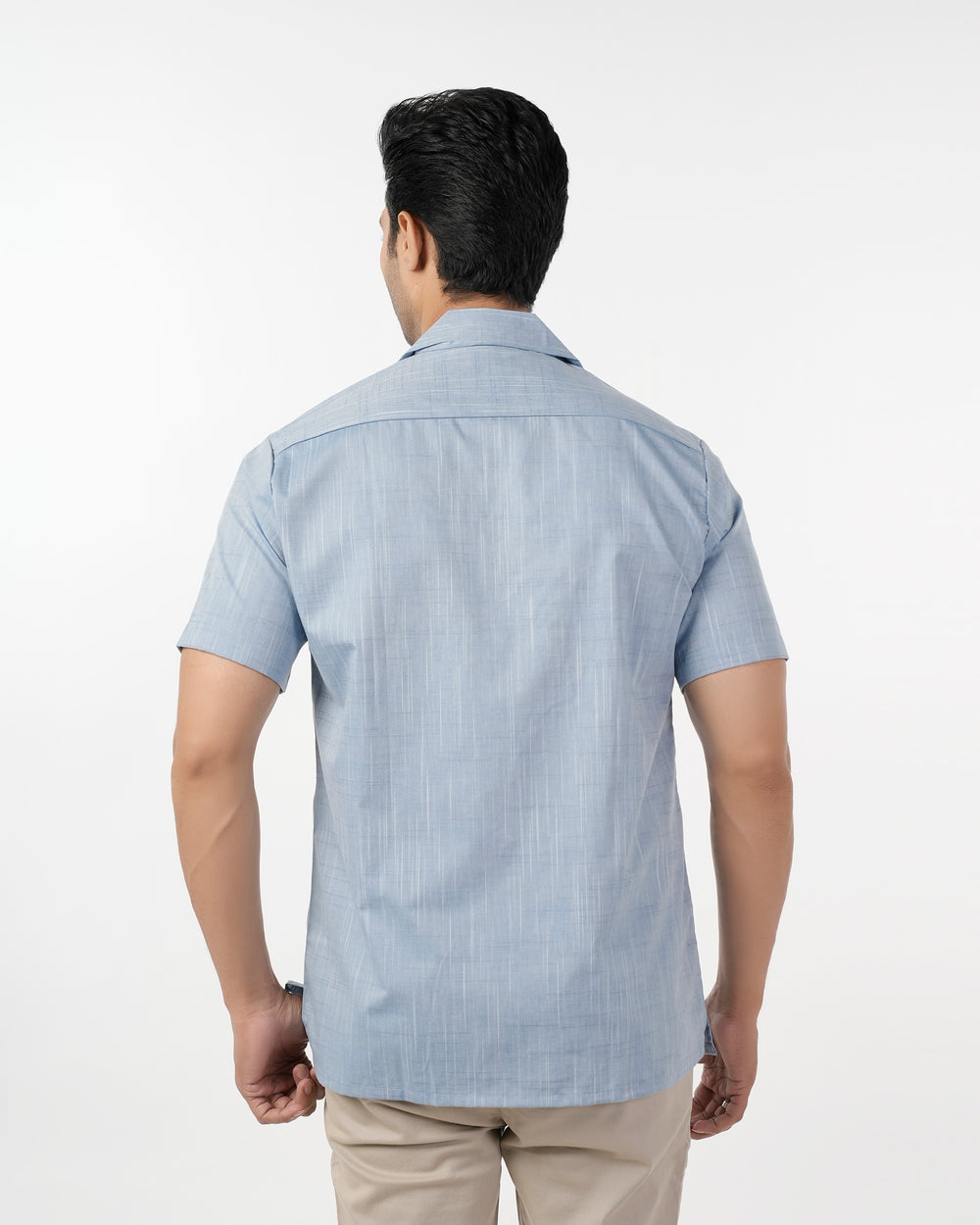 Eminent Men's Casual Half Sleeves Shirt - Blue, Men's Shirts, Eminent, Chase Value