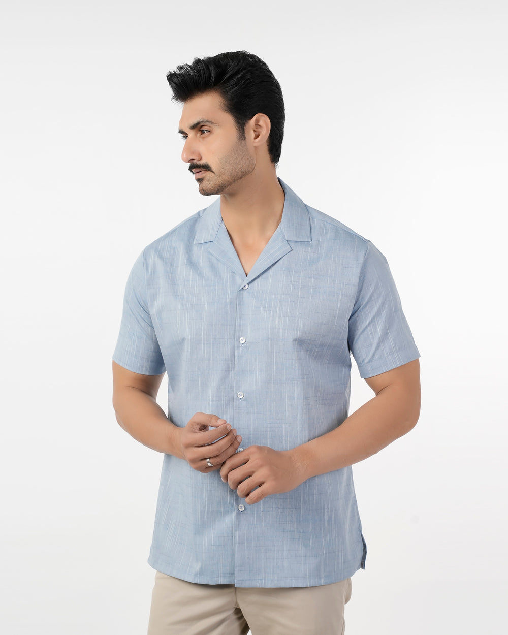 Eminent Men's Casual Half Sleeves Shirt - Blue, Men's Shirts, Eminent, Chase Value