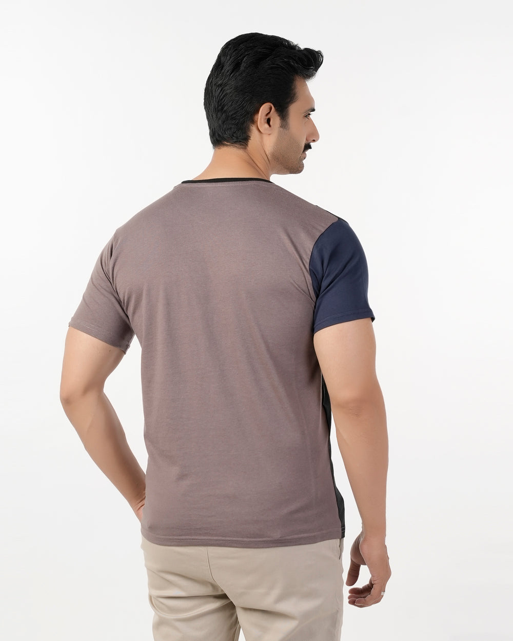 Value Men Lycra Half-Sleeve T-Shirt, Men's T-Shirts & Polos, Chase Value, Chase Value