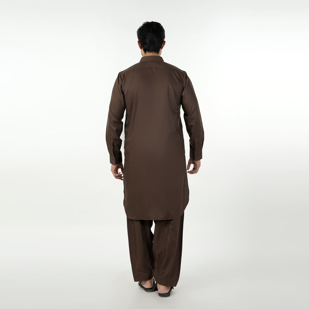 Eminent Men's Kameez Shalwar Suit - Brown, Men's Shalwar Kameez, Eminent, Chase Value