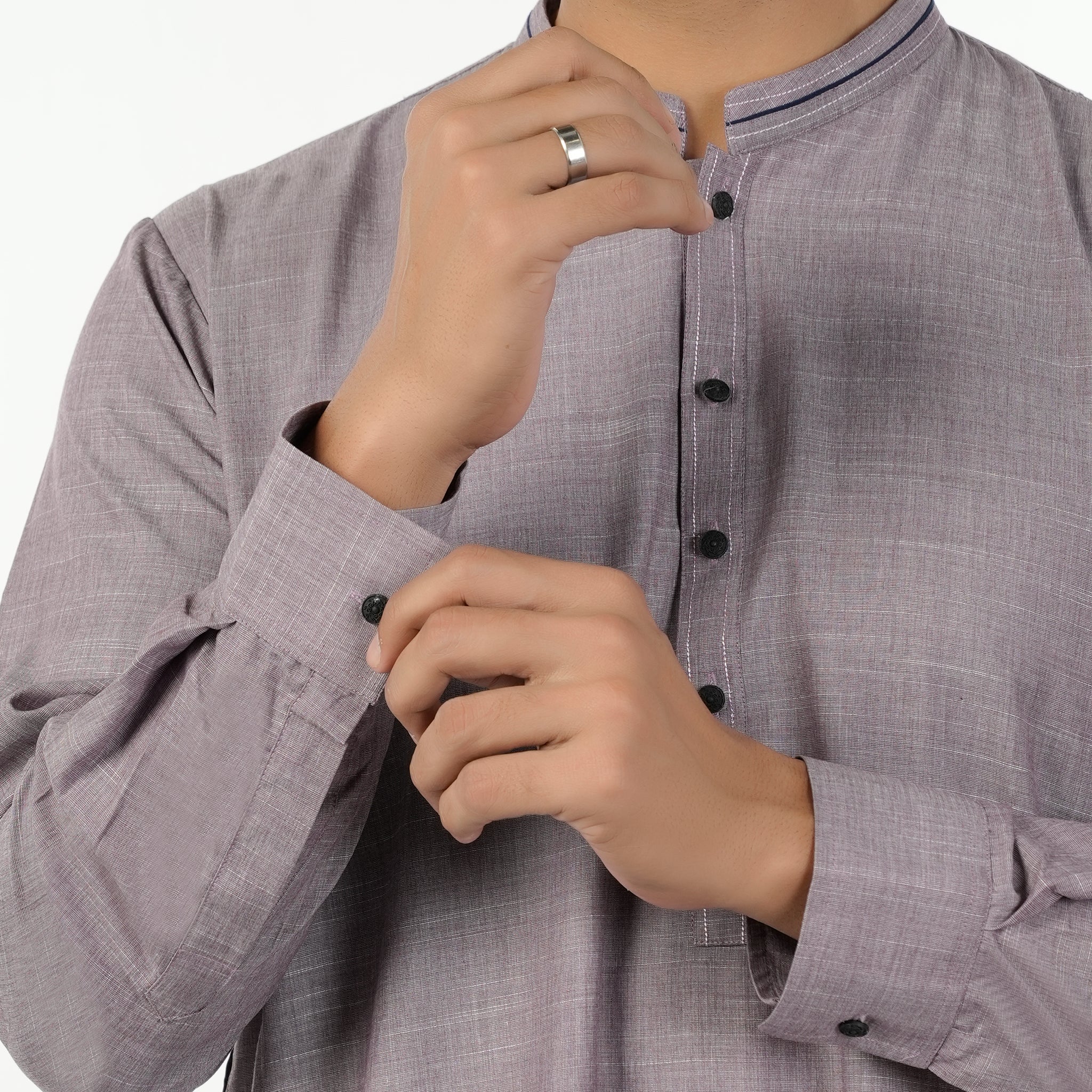 Eminent Men's Kurta Shalwar Suit - Purple, Men's Shalwar Kameez, Eminent, Chase Value