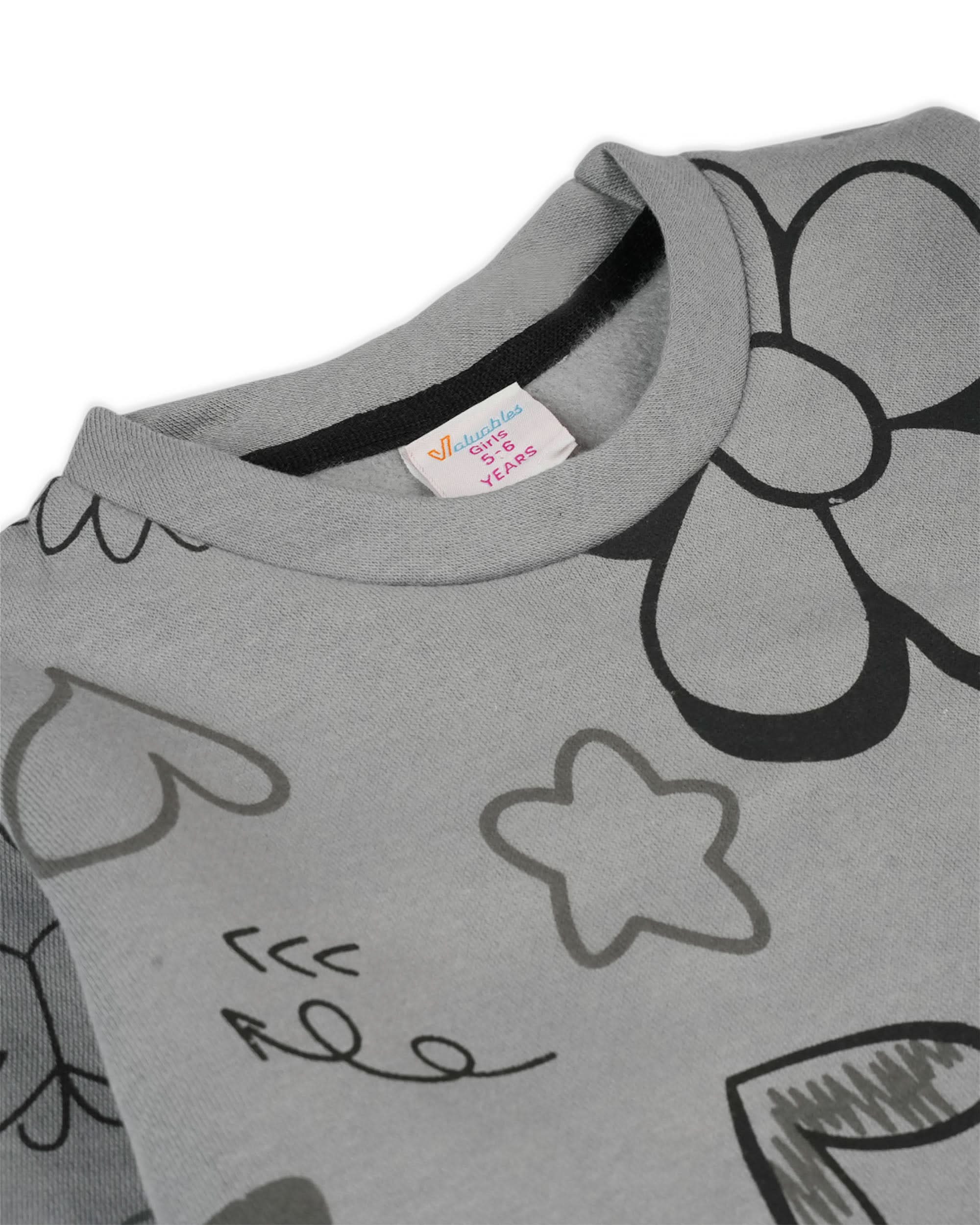 Valuables Girls Sweat Shirt, Girls Hoodies & Sweat Shirts, Chase Value, Chase Value