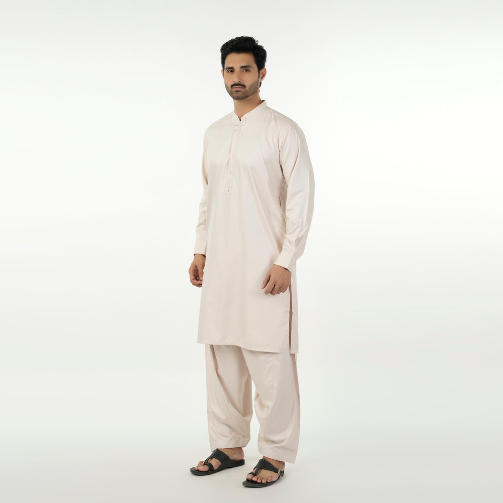 Eminent Men's Stitched Shalwar Suit - Beige, Men's Shalwar Kameez, Eminent, Chase Value