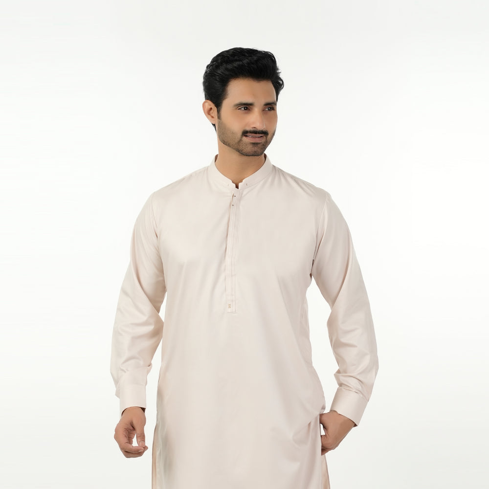 Eminent Men's Stitched Shalwar Suit - Beige, Men's Shalwar Kameez, Eminent, Chase Value