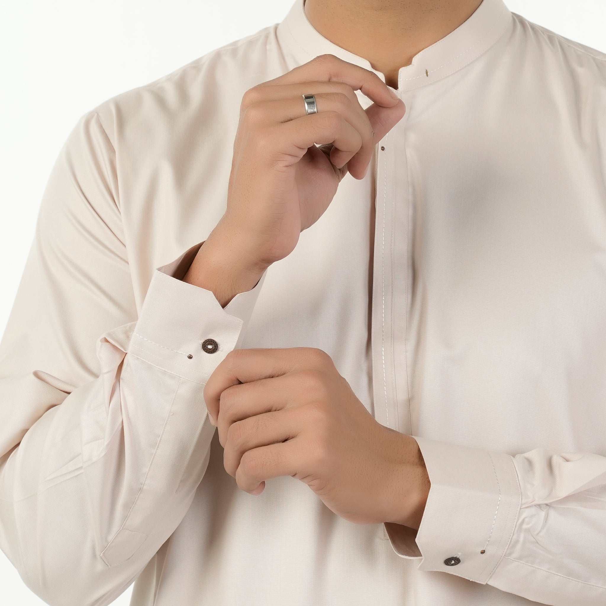 Eminent Men's Stitched Shalwar Suit - Beige, Men's Shalwar Kameez, Eminent, Chase Value