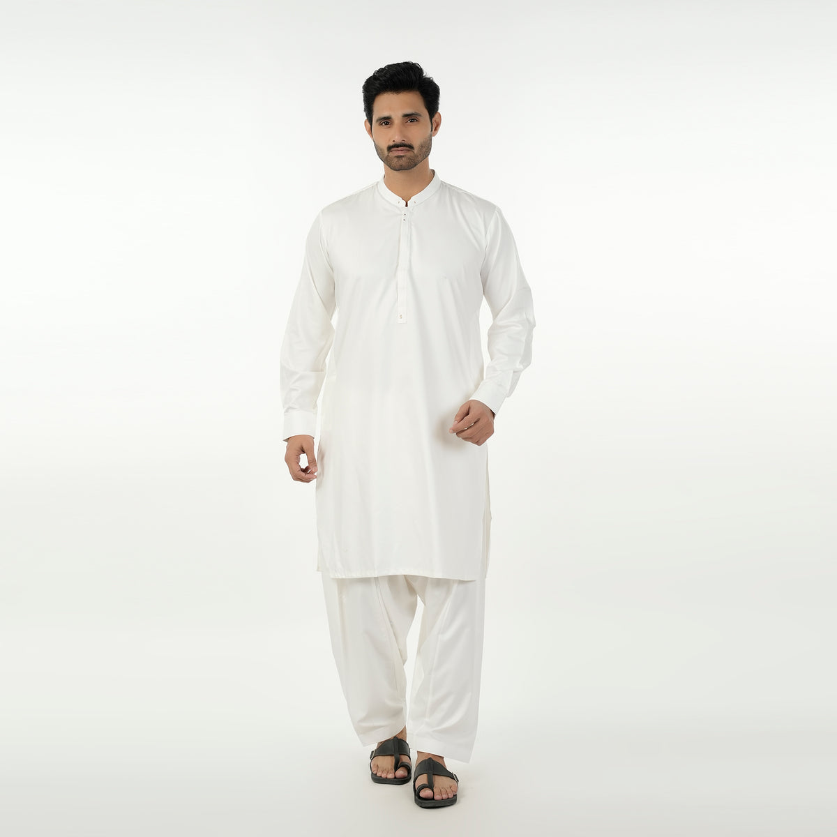 Eminent Men's Shalwar Suit - Off White, Men's Shalwar Kameez, Eminent, Chase Value