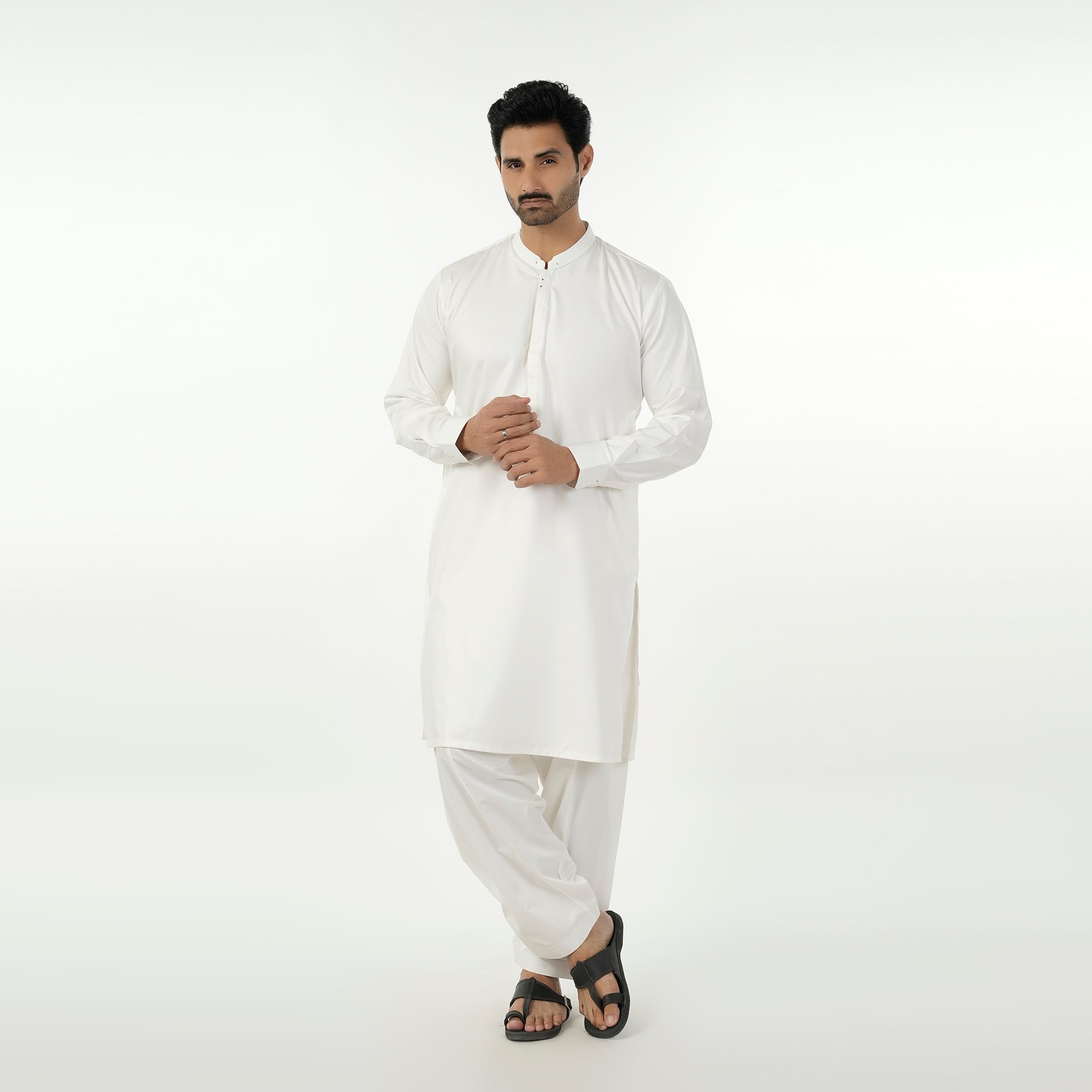 Eminent Men's Shalwar Suit - Off White, Men's Shalwar Kameez, Eminent, Chase Value