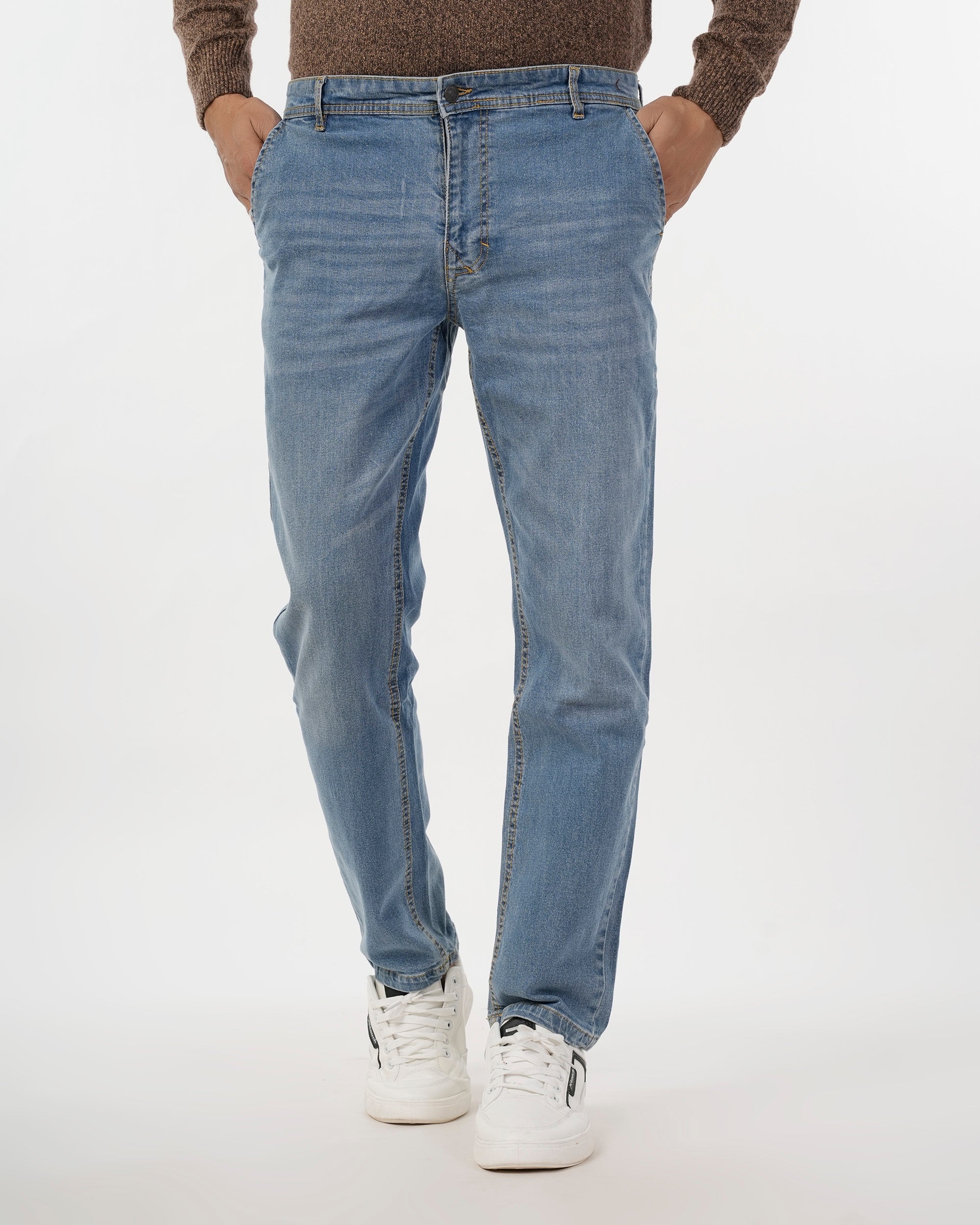 Eminent Men's Denim Pant - Mid Blue, Men's Casual Pants & Jeans, Eminent, Chase Value