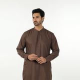 Eminent Men's Stitched Shalwar Suit - Brown, Men's Shalwar Kameez, Eminent, Chase Value
