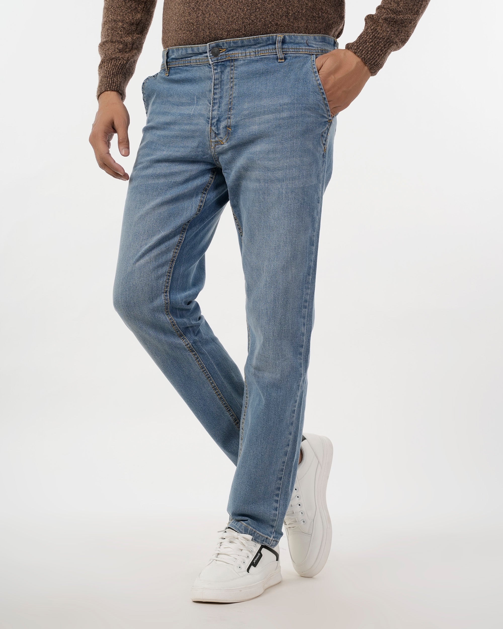 Eminent Men's Denim Pant - Mid Blue, Men's Casual Pants & Jeans, Eminent, Chase Value