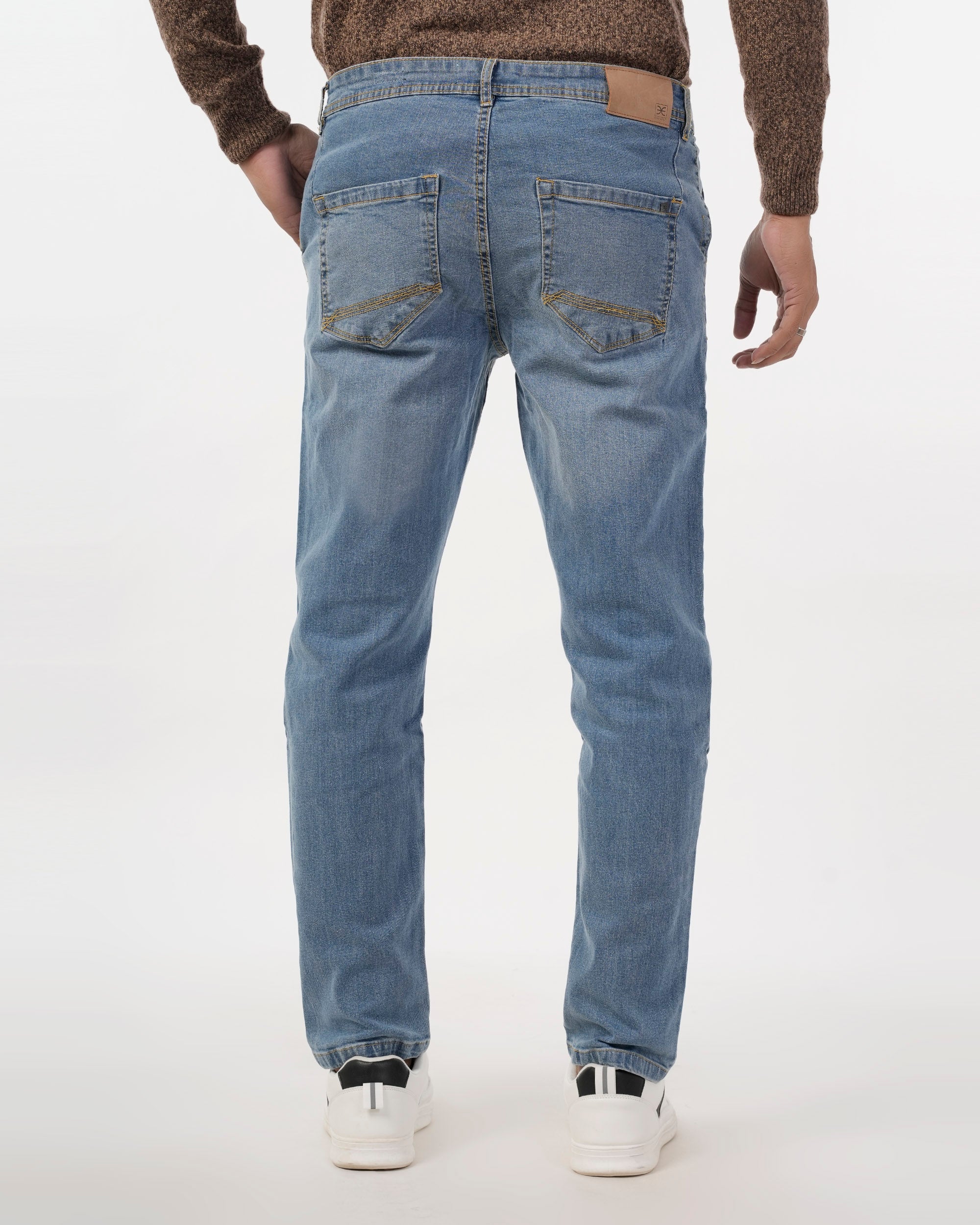 Eminent Men's Denim Pant - Mid Blue, Men's Casual Pants & Jeans, Eminent, Chase Value