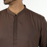 Eminent Men's Stitched Shalwar Suit - Brown, Men's Shalwar Kameez, Eminent, Chase Value