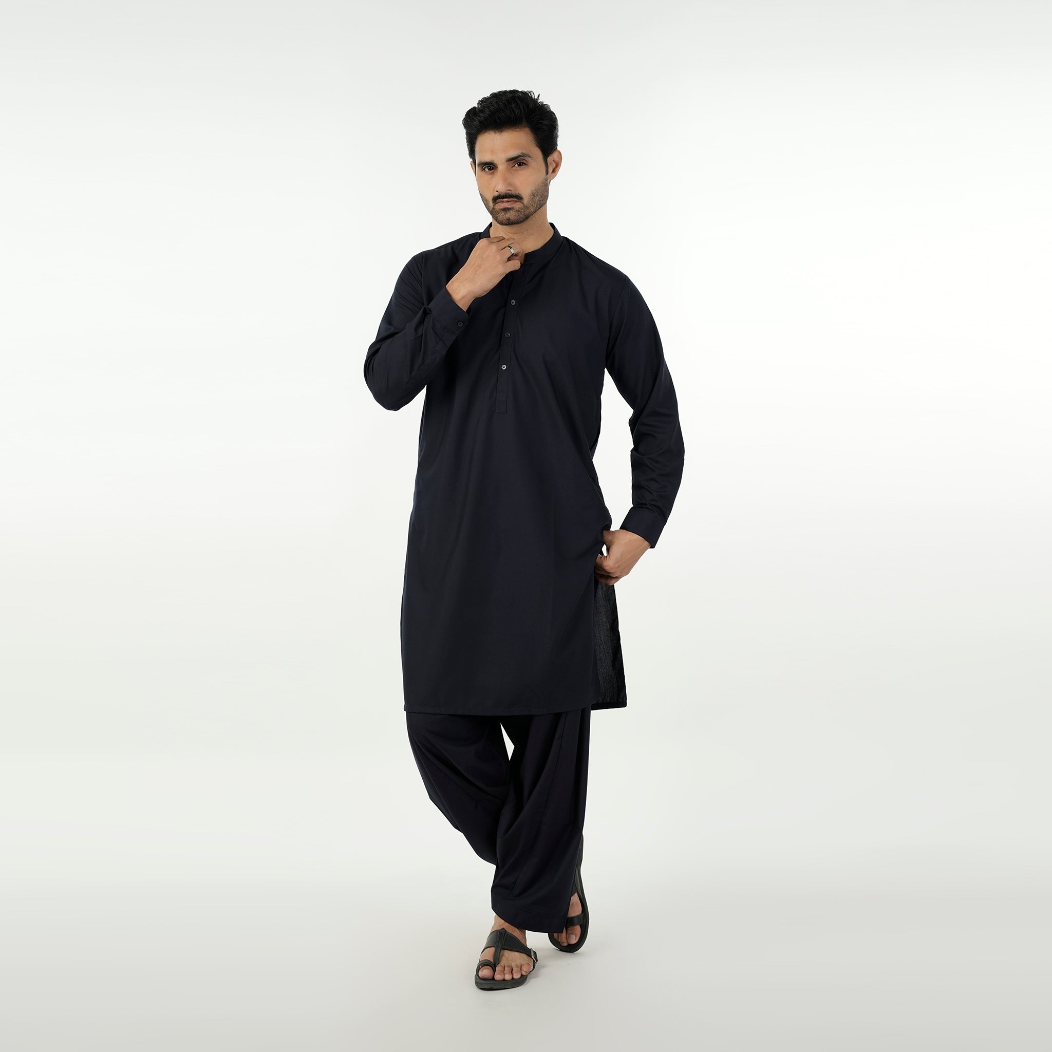 Eminent Men's Kurta Plain Shalwar Suit - Softy Blue, Men's Shalwar Kameez, Eminent, Chase Value