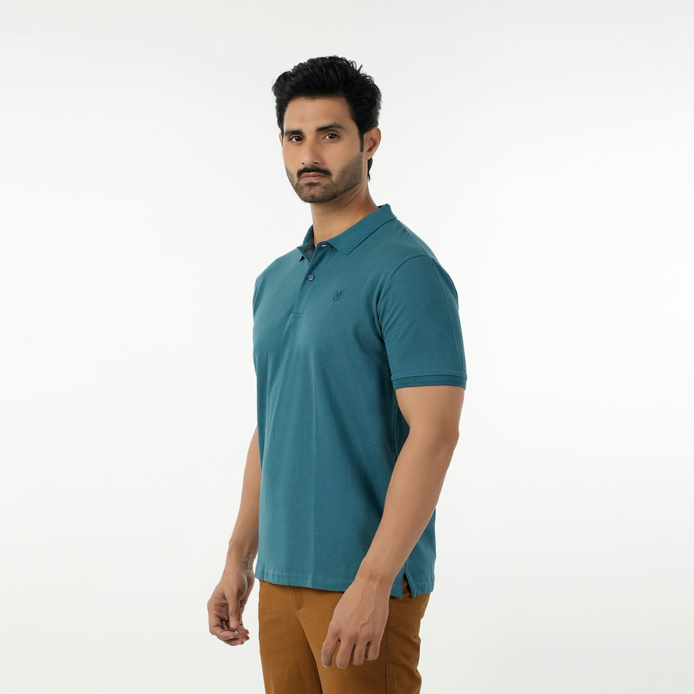 Eminent Men's Basic Polo T-Shirt - Teal, Men's T-Shirts & Polos, Eminent, Chase Value