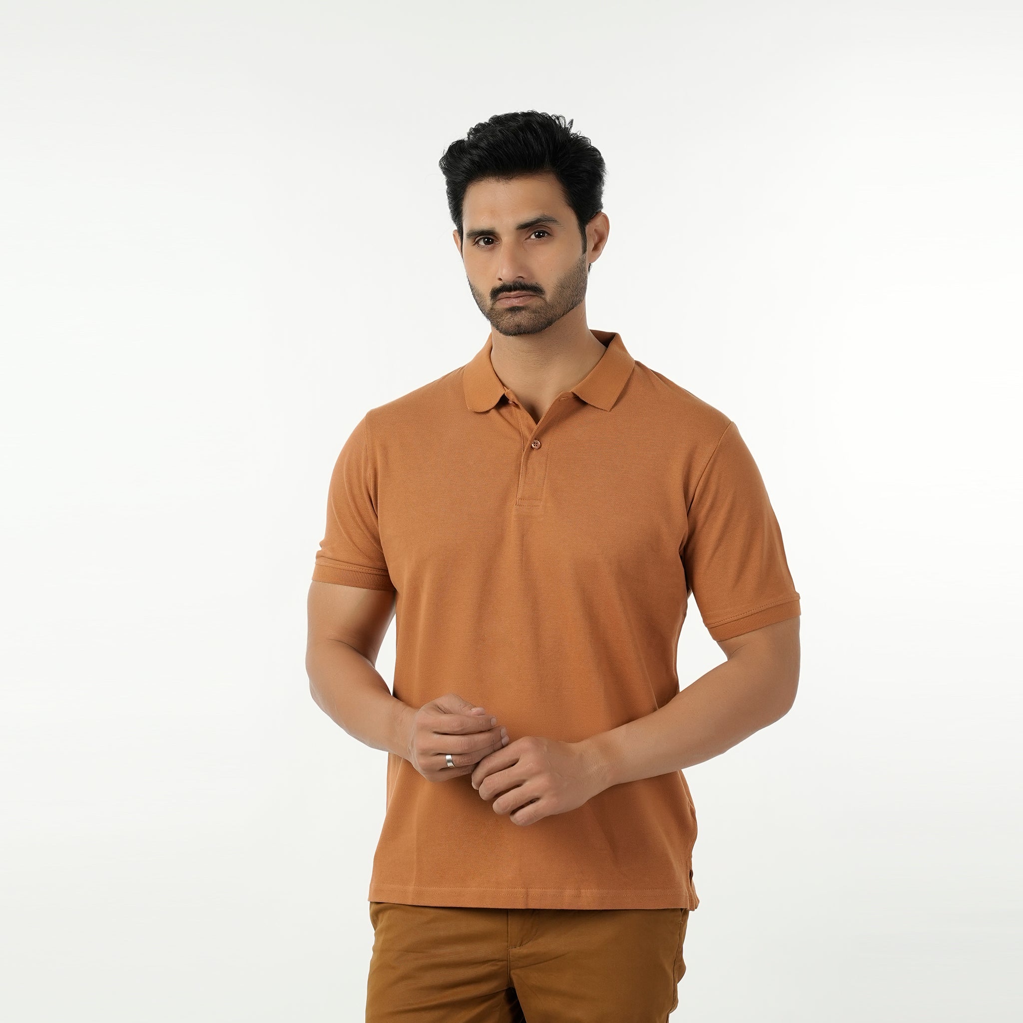 Eminent Men's Polo T-Shirt - Almond, Men's T-Shirts & Polos, Eminent, Chase Value