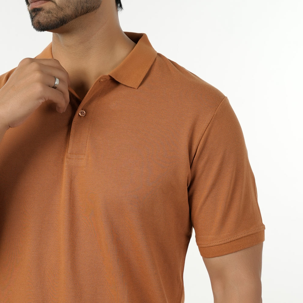 Eminent Men's Polo T-Shirt - Almond, Men's T-Shirts & Polos, Eminent, Chase Value