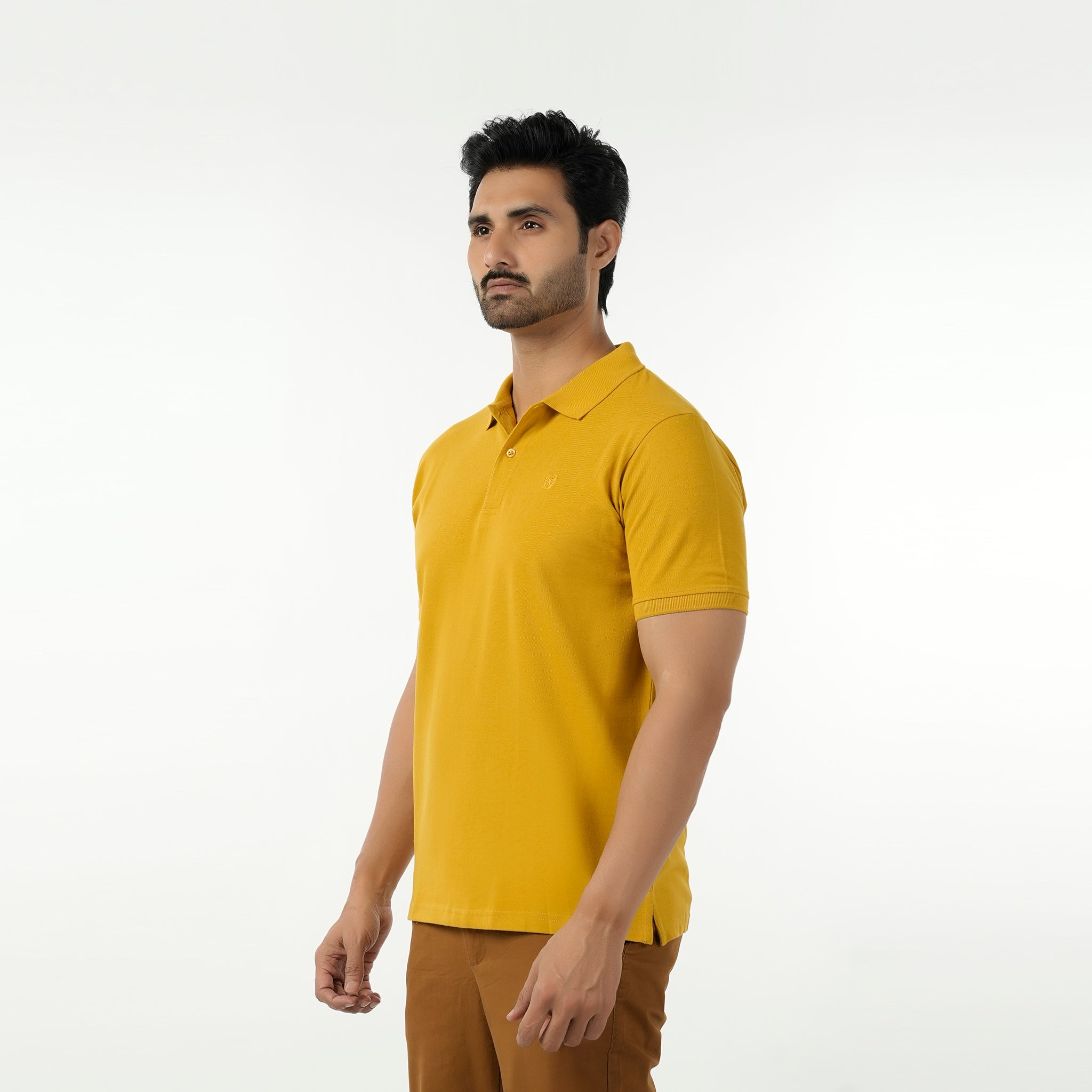 Eminent Men's Basic Polo T-Shirt - Mustard, Men's T-Shirts & Polos, Eminent, Chase Value