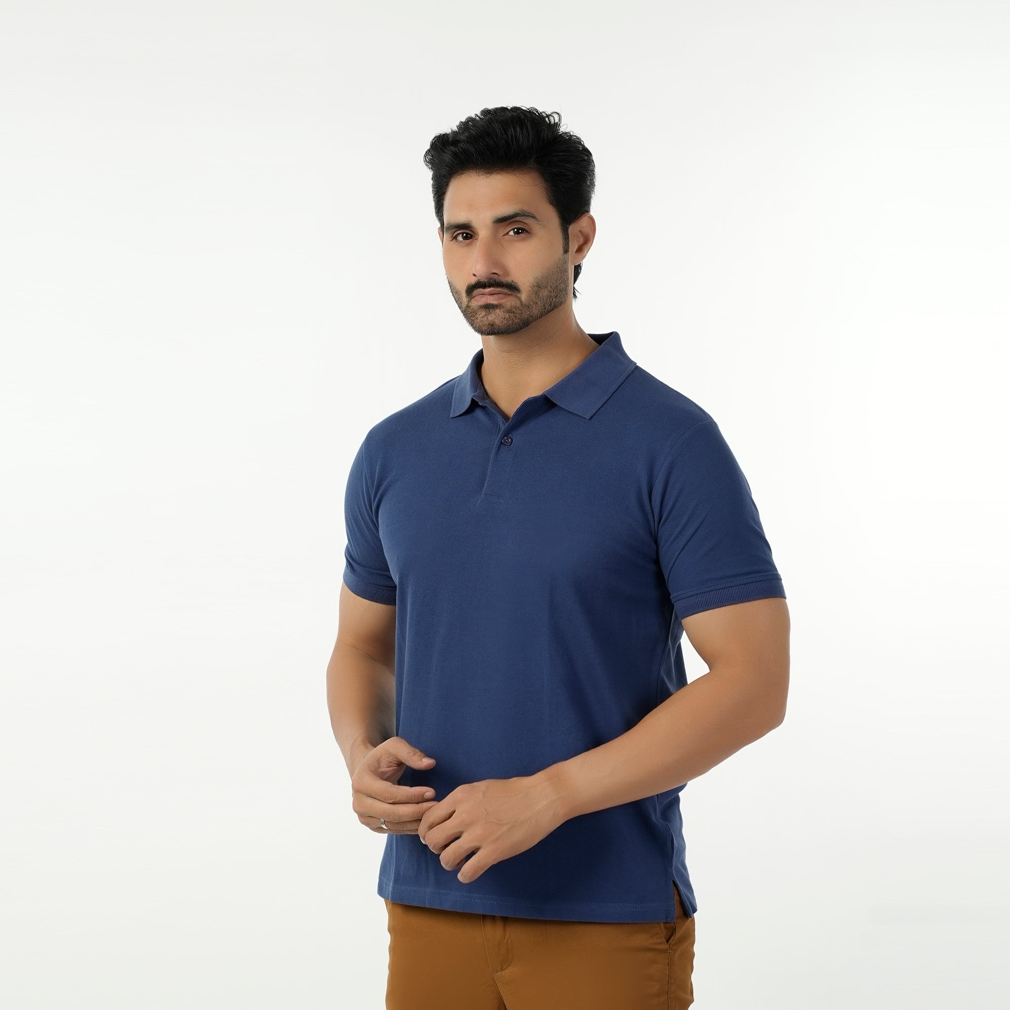 Eminent Men's Basic Polo T-Shirt - Navy Blue, Men's T-Shirts & Polos, Eminent, Chase Value